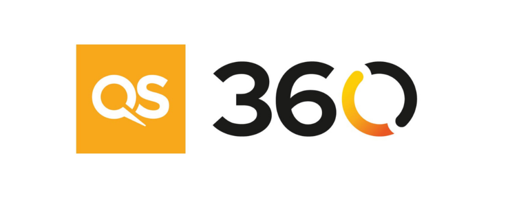 The QS 360 logo