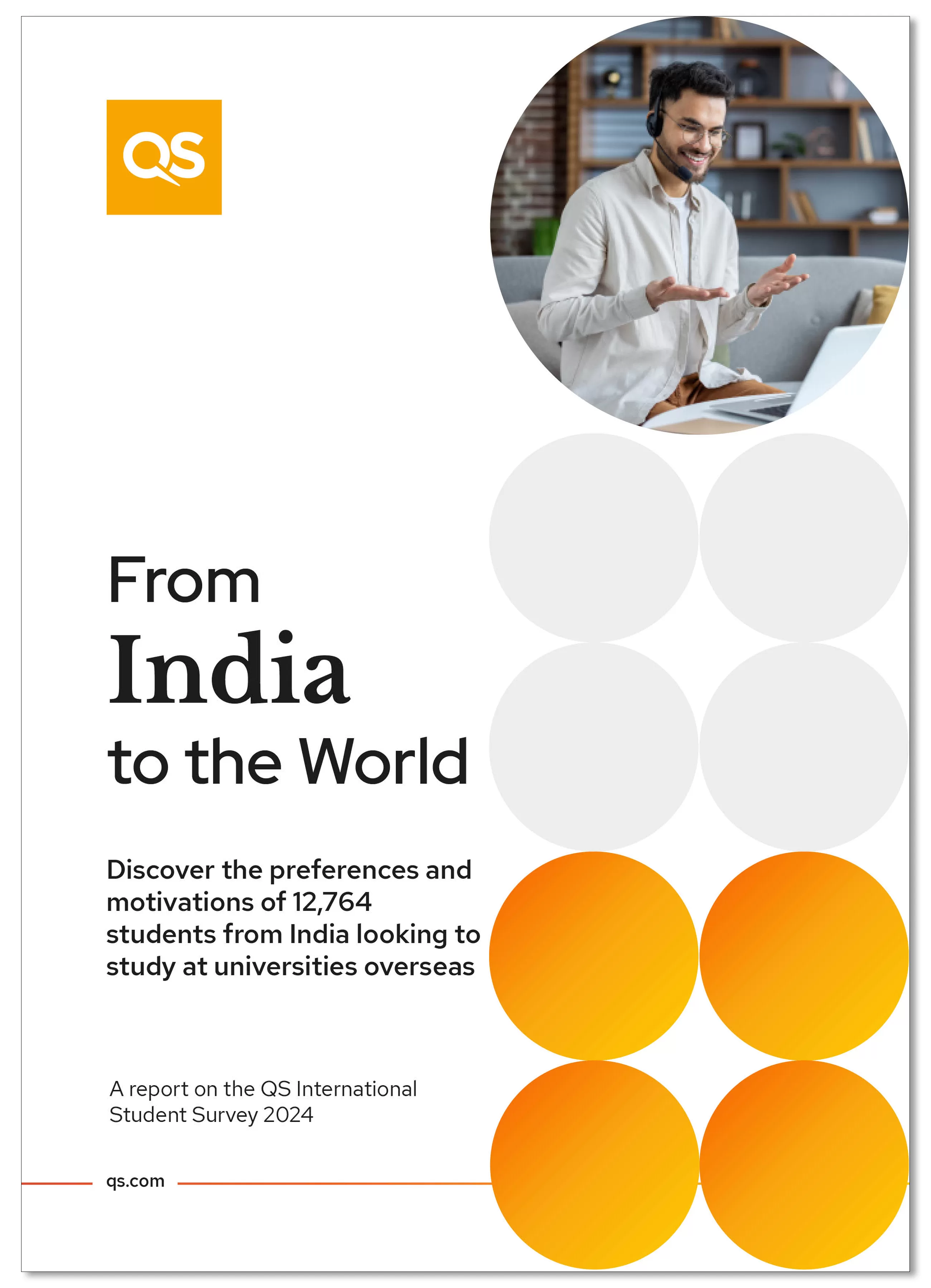 The front cover of From India to the World