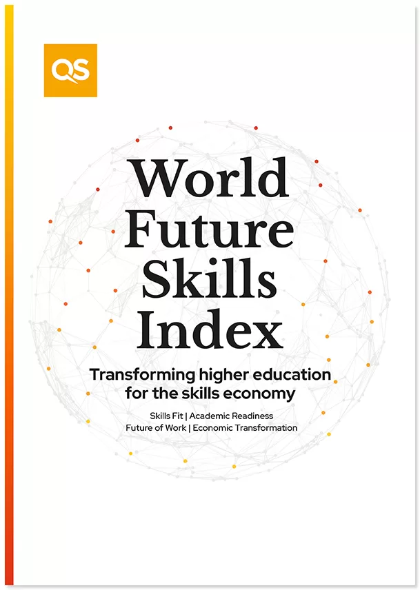 The QS World Future Skills Index report front page