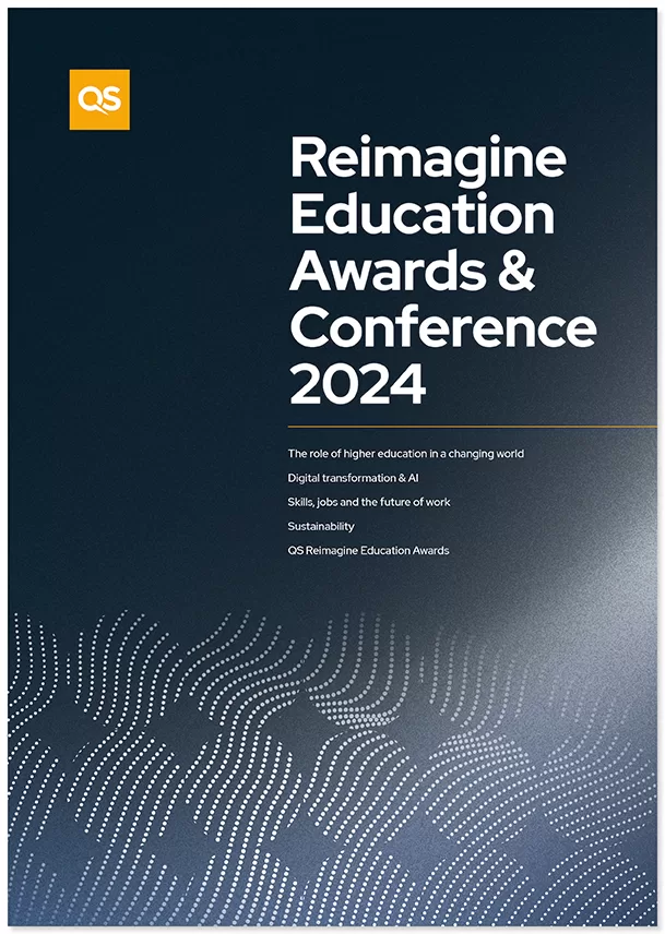 QS Reimagine Education report cover